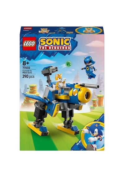 LEGO® Sonic the Hedgehog™ Cyclone, Metal Sonic’e Karşı 77002 -8 Yaş ve Üzeri Çocuklar için Koleksiyonluk Yaratıcı Oyuncak Yapım Seti(290P) LEGO® Sonic the Hedgehog™ Cyclone, Metal Sonic’e Karşı 77002 -8 Yaş ve Üzeri Çocuklar için Koleksiyonluk Yaratıcı Oyuncak Yapım Seti(290P)