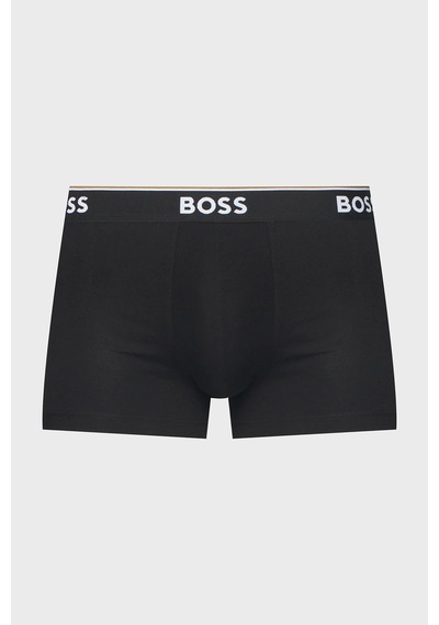 Boss Logolu 3 Pack Boxer Erkek Boxer 50554443 024 Siyah