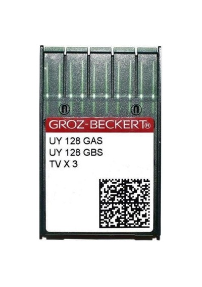 Reçme Makinesi İğnesi Groz Beckert Uy128 Gas 9 Numara 9/65 Sanayi Reçme Dikiş İğnesi 100 Adet