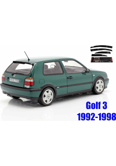 Vw Golf 3 Mugen Cam Rüzgarlığı 1992-1998 Arası 4'lü Sunplex