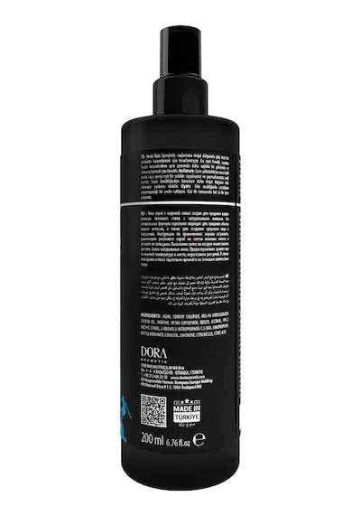 Black Red Sea Salt Spray Orta Tutuşlu Hacimlendirici Uv Deniz Tuzu Saç Spreyi 200 Ml