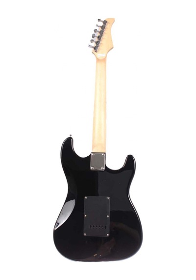 Angel Aeg111lh-bk Solak Elektro Gitar Siyah Sol El Kullanımı İçin Özel Strat Model
