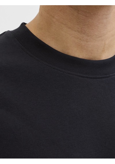 Jack&jones Jjebarron Tee Ss O-neck Noos Siyah
