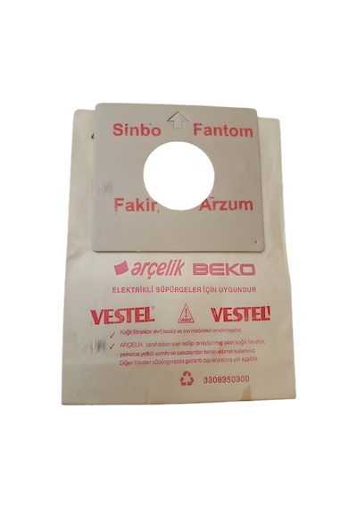 Fantom 4 Çeker Dc 4300 Elektrikli Süpürge 20 Ad Kağıt Toz Torbası