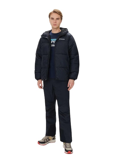 Columbia Puffect Hooded Siyah Erkek Mont Siyah