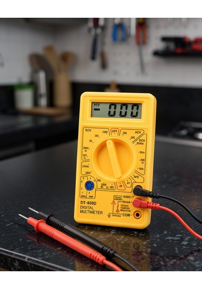 Dijital Multimetre Ac Dc Ölçüm Lcd Ekranlı Xuczzzmultimetre-6