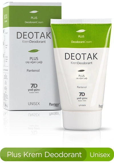 Deotak Krem Deodorant 35ml Plus Çay Ağaçı Yağı 4 Lü Set