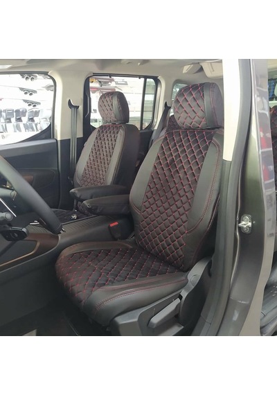 Peugeot Rifter Araca Özel Oto Koltuk Kılıfı 433048639