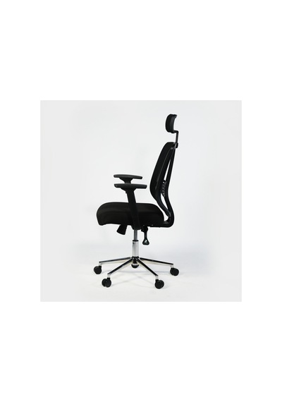 Hero Nefes Alan Fileli Çalışma Koltuğu Ergonomik Ofis Koltuğu Siyah