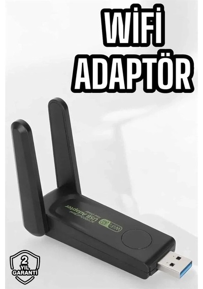 Home Dual Band Wifi Alıcı Adaptör Usb 3.0 Destekli