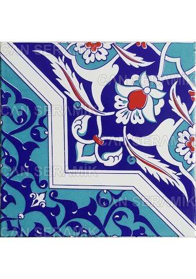 Can Seramik – 20x20 Cm. Cç-49 Kütahya Çini Karo 5' Li 1 Paket
