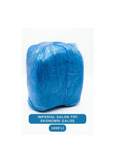 İmperial İşletmeler İçin Ayak Galoşu 1000'li Büyük Paket Mavi