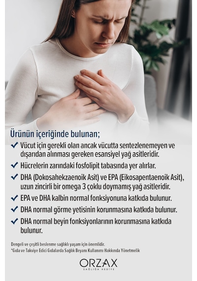 Ocean Omega 3 Balık Yağı 500 Mg 60 Kapsül 2 Adet
