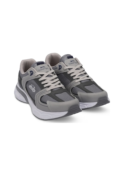 Slazenger ZEX Erkek  Koyu Gri Koşu & Yürüyüş Spor Ayakkabısı