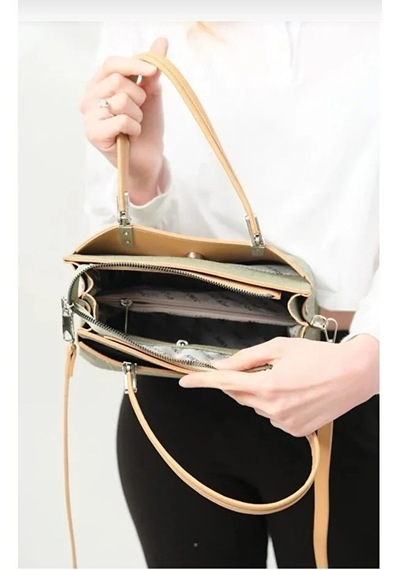 Just Polo Kadın Günlük Kullanıma Uygun Ayarlanabilir Askılı Şık El & Omuz Çantası Shoulder Bag Yeşil