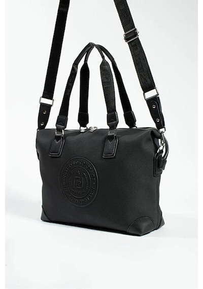 Just Polo Kadın Spor Model Ayarlanabilir Askılı Büyük Boy Şık El & Omuz Çantası Shoulder Bag Siyah 12375889