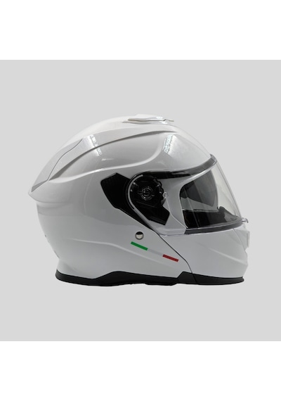 Arwic AR935 Parlak Çene Açılır Ece-R 22.06 Motosiklet Kaskı Beyaz