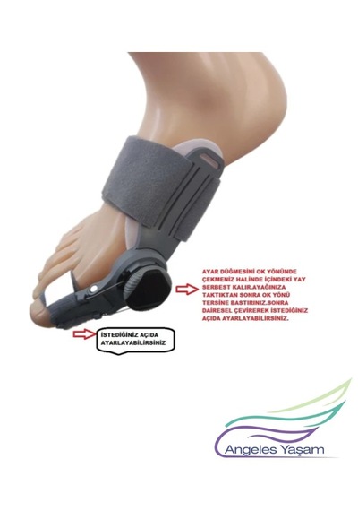 Angeles Yaşam Hallux Valgus Gece Ateli Ayarlı