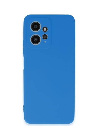 Note 12 4g Kılıf First Silikon - Mavi