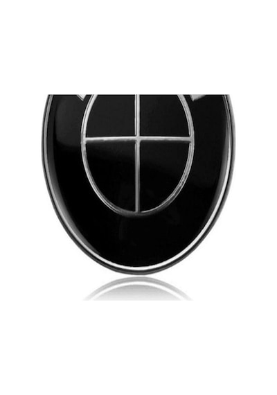 Bmw Araçlar İçin Bagaj Logosu Fullsiyah 74 MM
