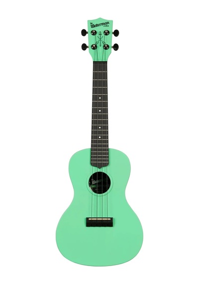 Kala Waterman Recycled Concert Ukulele Sea Foam Green