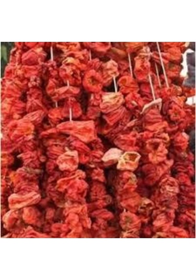 100 Adet Kurutulmuş Acı Antep Dolmalık Biber Yeni Mahsül Doğal Köy Biberi Orta Boy Kuru Biber Dolma..