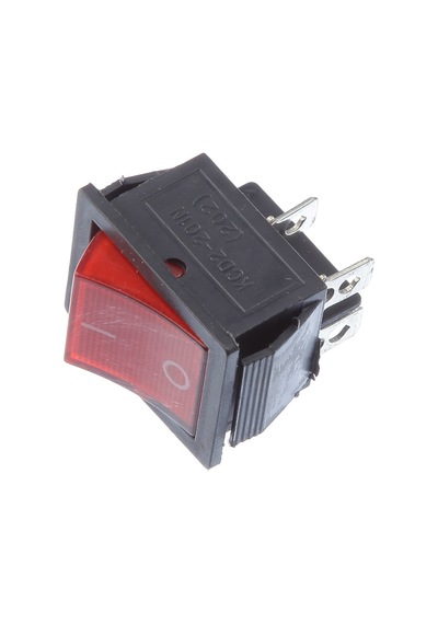 Tek-iş On Off Işıklı Anahtar Geniş Difaze 16a Elektrkli Cihaz Anahtarı