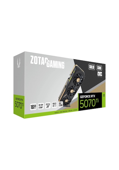 Zotac Geforce Rtx 5070 Tı Gamıng Solıd Core Oc 16gb Gddr7 256bit Dlss 4 Ekran Kartı