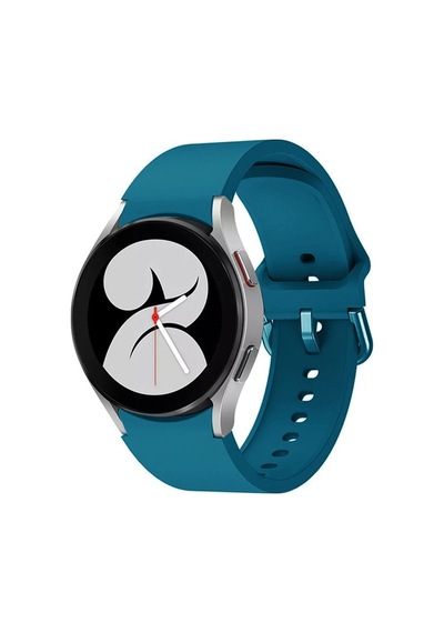 Newface - 587 - Samsung Galaxy Uyumlu Watch 4 Kla Kordon - - Csmo-tex - Petrol Mavisi