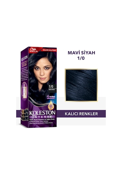 Koleston Intense 1/0 Mavi Siyah Saç Boyası