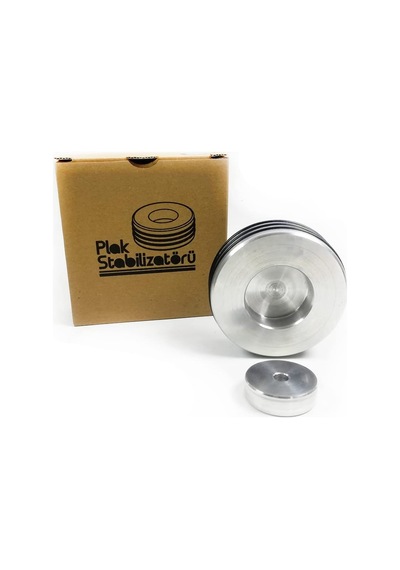 Plak Stabilizatörü + 7" Plak Adaptörü Gümüş