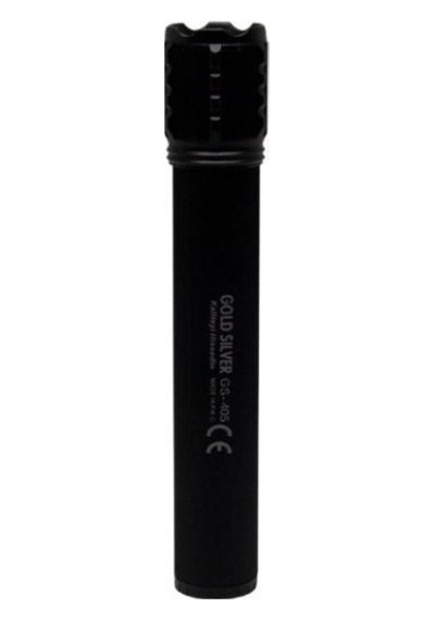 Gold Silver GS-405 10W Çelik Kasa Zoom Özellikli USB Şarjlı El Fe Siyah