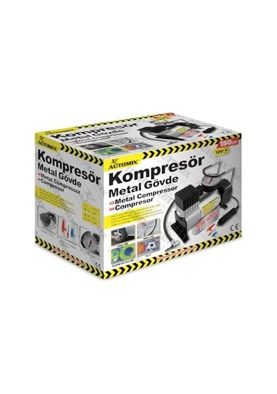 Automix Metal Kompresör Araç Lastik Ve Hava Basınçlandırma Cihazı