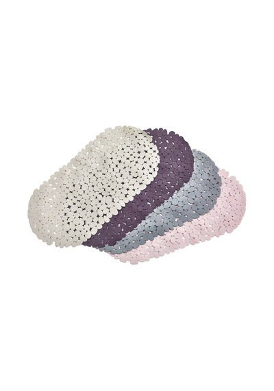 Rose Banyo Duş Kaydırmazı 34X68 CM Bej - Gri - Mor - Pembe