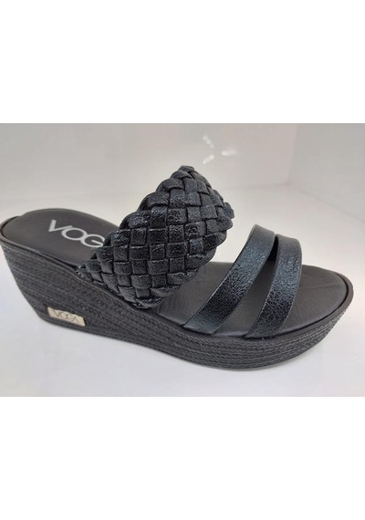 Voga 2026 Dolgu Topuk Comfort Casual Kadın Terliği 001
