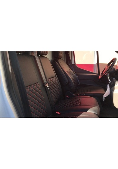 Ford Transit Tek Kabin Araca Özel Deri Oto Koltuk Kılıfı (530207646)