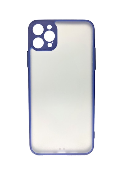 Nettech Apple Uyumlu iPhone 12 Pro Max Kontrast Renkli Tuş Seri Arka Koruma Kılıf - Siyah Siyah