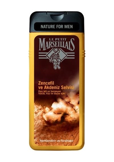 Le Petit Marseillais Zencefil Ve Akdeniz Selvisi Men Duş Jeli 400 Ml X2