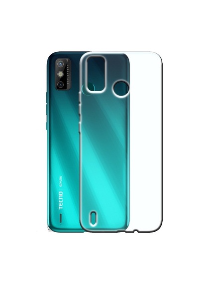 Smcase Tecno Spark 6 Go Kılıf Tpu Süper Silikon