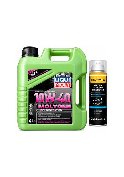 Liqui Moly Molygen New Generation 10w-40 Motor Yağı 4 Litre + Klima Bombası 200 Ml