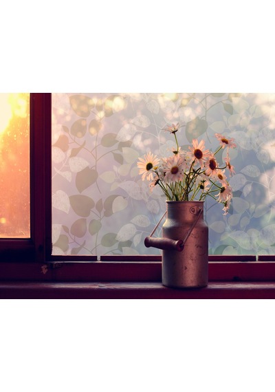 D-c-fix 189-0018 Premium Yaprak Desenli Statik Cam Folyo 45 Cm X 1 Mt