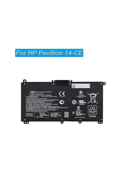 Yedek Pil Ht03xl Hp Pavilion 14-ce 14-cf 15-cs 15-da Hstnn-db8r Battery İle Uyumlu Tek Renk