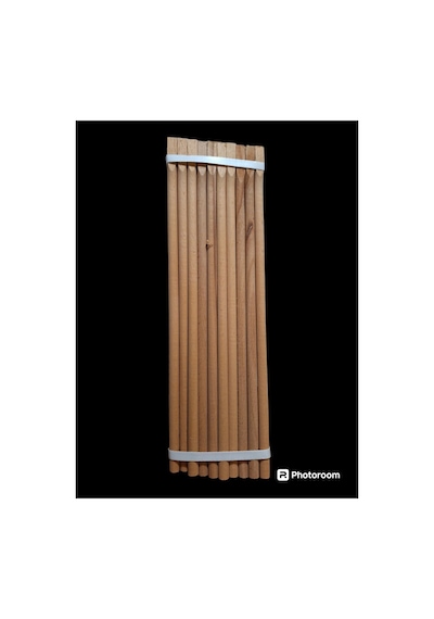 10 Adet 40 Cm Tahta Tünek