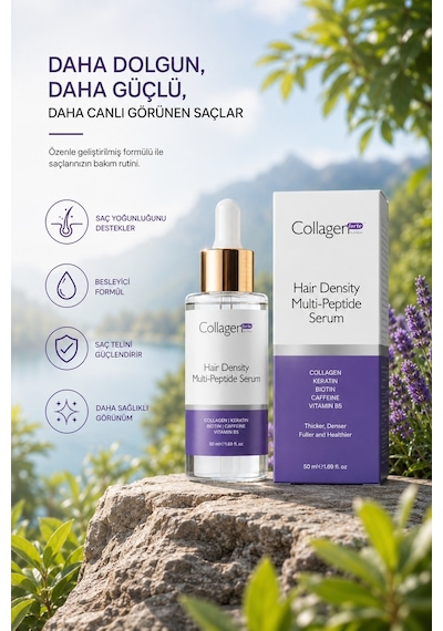 Collagen Forte Platinum Hair Density Multi-Peptide Serum 50 ML