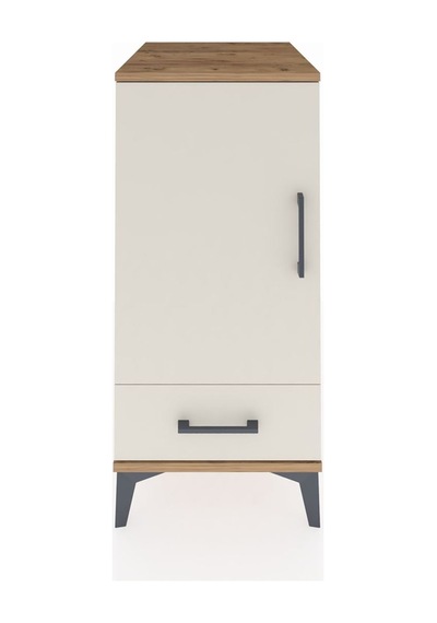 Kronos Komodin 3 Raflı Tek Çekmeceli Tek Kapaklı 44x59x96 Çam-aytaşı Atlas Çam