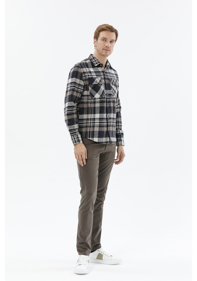 Finesuits Erkek Akrilik Flanel 2422204069.akrr Lacivert