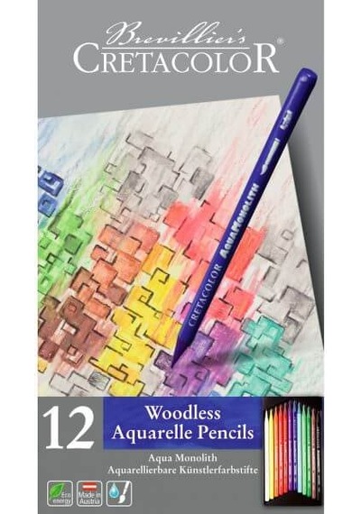 Cretacolor Aqua Monolith 12'li Kalem Seti 250 12 Diğer