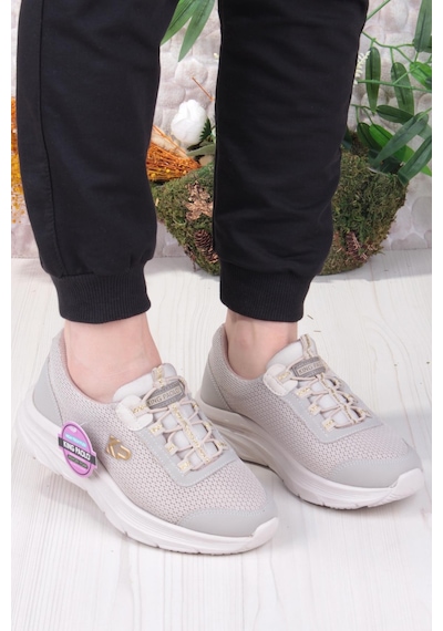 Fort King Luna Rahat Hafif Memory Foam Taban Sneaker Kadın Ayakkabı Bej