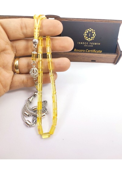 İskeçeli Cemil Usta Eseri Özel Kutulu Gümüş Püsküllü 9.50 Gr. Litfanya Kaya Damla Sertifikalı 6584 İskeçeli Cemil Usta Eseri Özel Kutulu Gümüş Püsküllü 9.50 Gr. Litfanya Kaya Damla Sertifikalı 6584