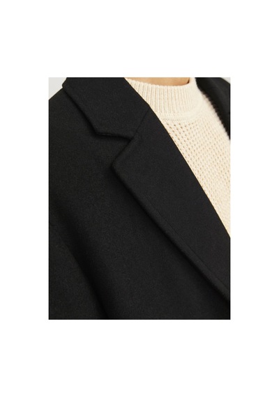 Jack & Jones Jjeharrıson Yün Palto 12263845 Siyah